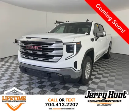 White 2023 GMC Sierra 1500 SLE for sale in Salisbury, NC