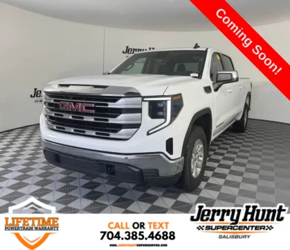 White 2023 GMC Sierra 1500 SLE for sale in Salisbury, NC