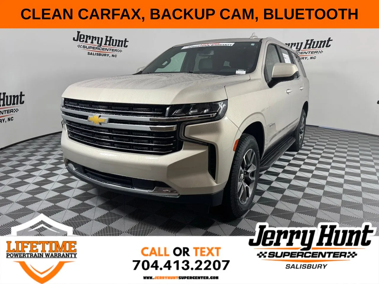 Beige 2021 Chevrolet Tahoe LT for sale in Salisbury, NC