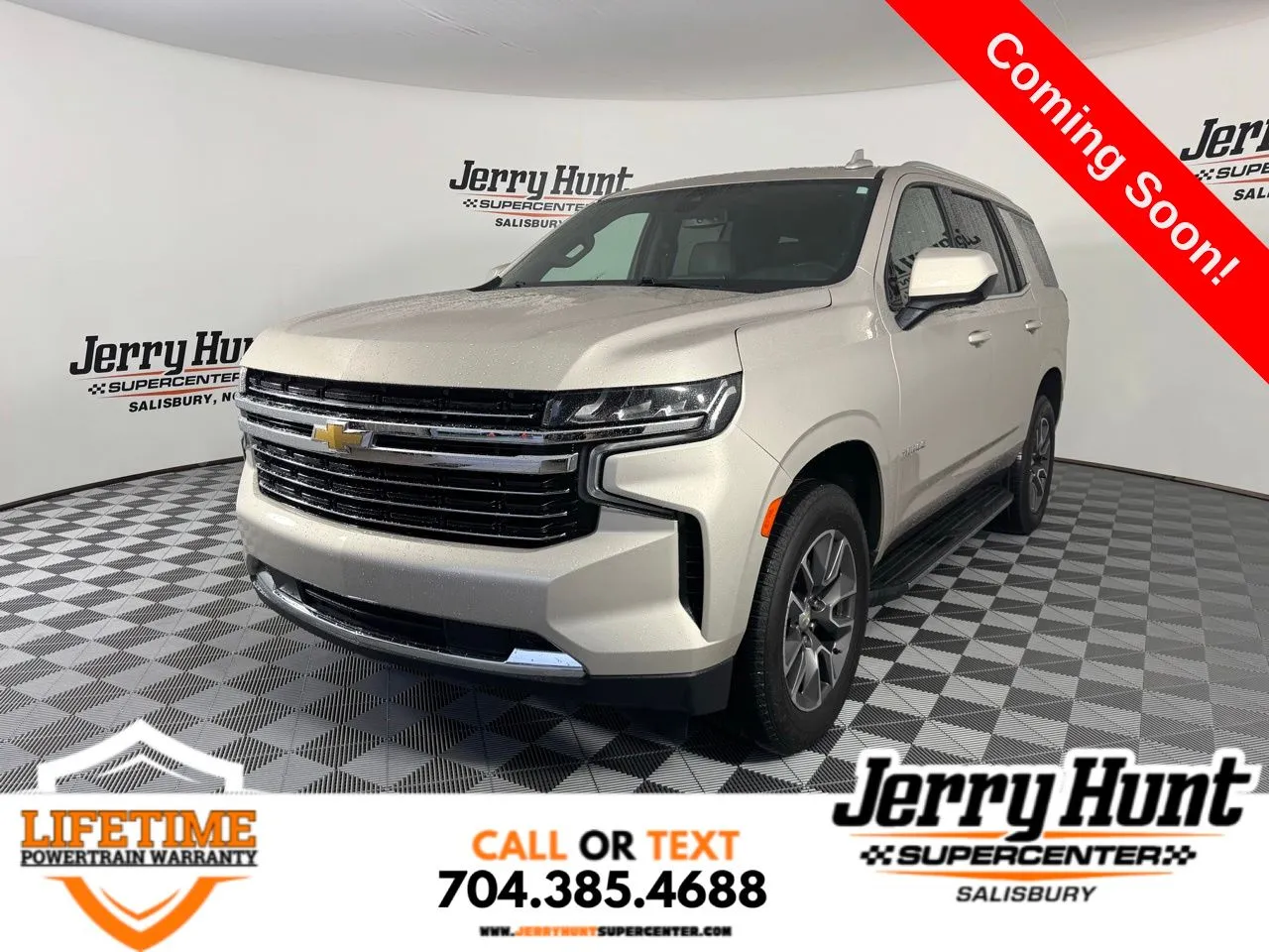 Beige 2021 Chevrolet Tahoe LT for sale in Salisbury, NC