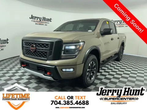 Beige 2024 Nissan Titan PRO-4X for sale in Salisbury, NC