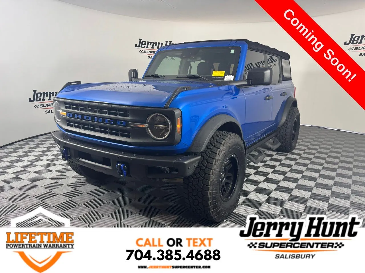 Blue 2021 Ford Bronco for sale in Salisbury, NC