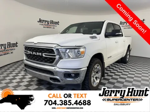White 2022 Ram 1500 Big Horn/Lone Star for sale in Salisbury, NC