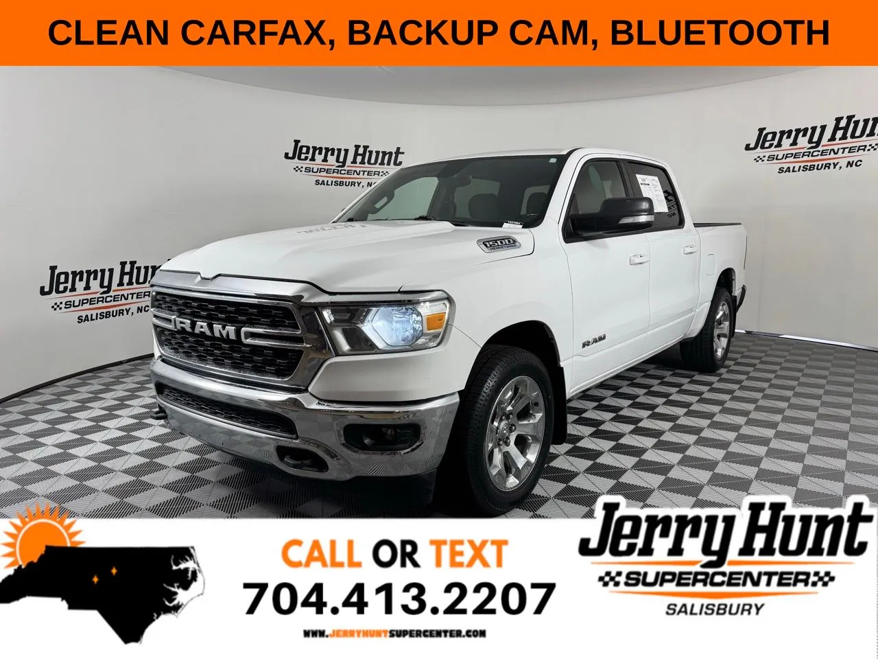 White 2022 Ram 1500 Big Horn/Lone Star for sale in Salisbury, NC