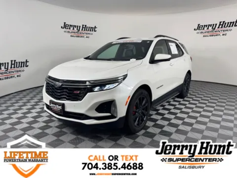 White 2022 Chevrolet Equinox RS for sale in Salisbury, NC