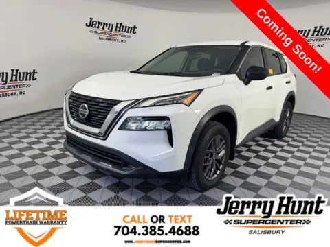 White 2021 Nissan Rogue S for sale in Salisbury, NC