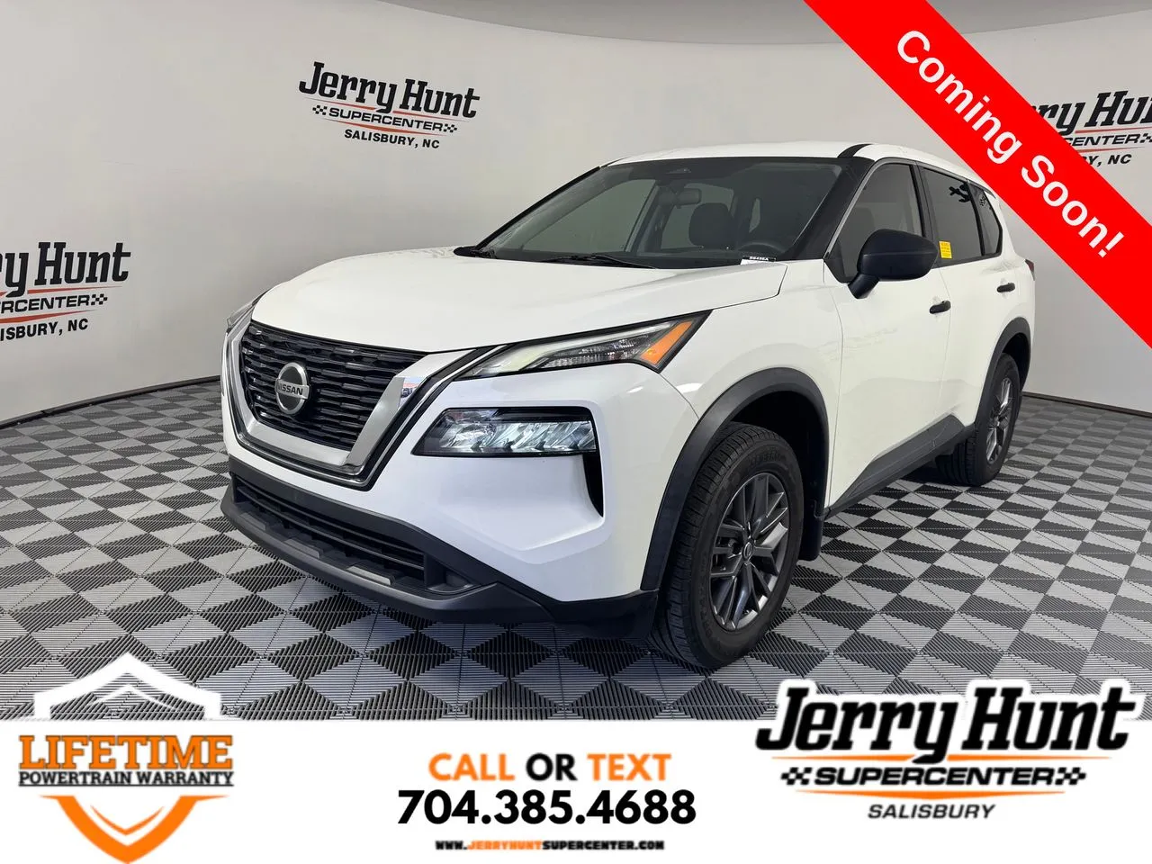 White 2021 Nissan Rogue S for sale in Salisbury, NC