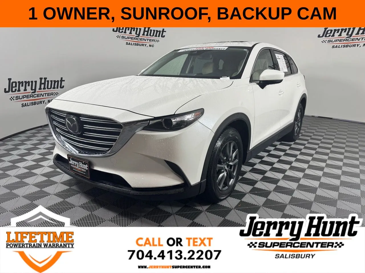 White 2023 Mazda CX-9 Touring for sale in Salisbury, NC