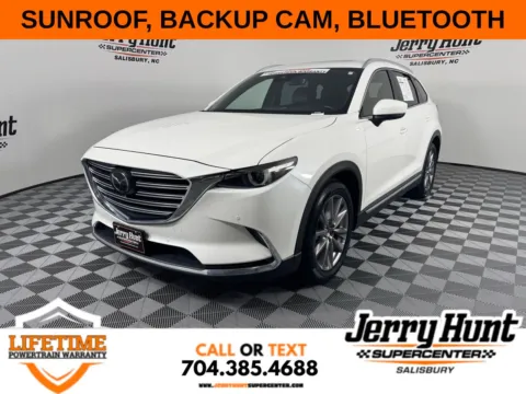 White 2021 Mazda CX-9 Grand Touring for sale in Salisbury, NC