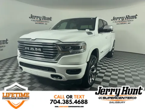 White 2023 Ram 1500 Laramie Longhorn for sale in Salisbury, NC