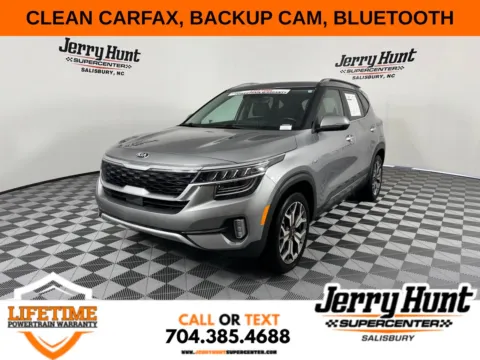 Gray 2021 Kia Seltos SX for sale in Salisbury, NC