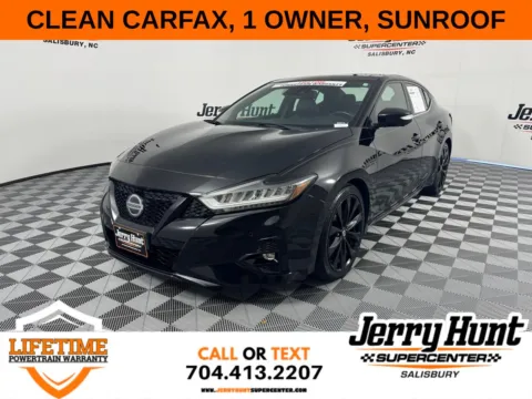 Black 2021 Nissan Maxima SR for sale in Salisbury, NC