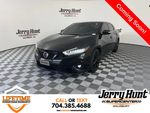 Black 2021 Nissan Maxima SR for sale in Salisbury, NC