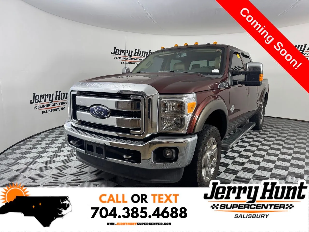 Red 2016 Ford F-250SD Lariat for sale in Salisbury, NC