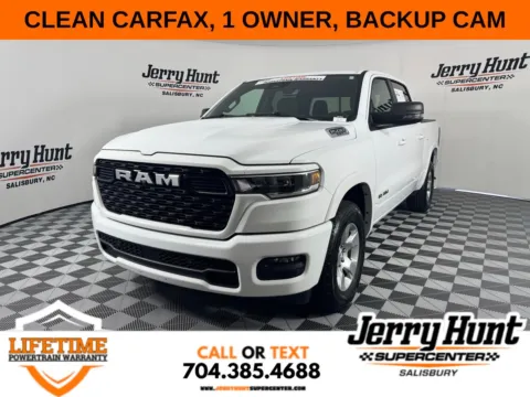 White 2025 Ram 1500 Big Horn/Lone Star for sale in Salisbury, NC