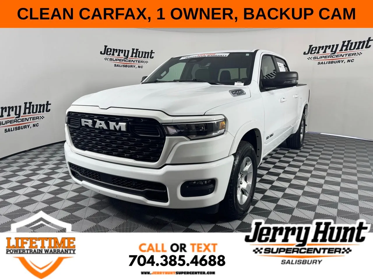 White 2025 Ram 1500 Big Horn/Lone Star for sale in Salisbury, NC