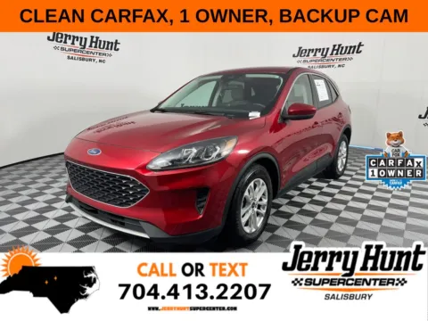 Red 2021 Ford Escape SE for sale in Salisbury, NC