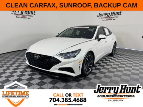 White 2022 Hyundai Sonata Limited for sale in Salisbury, NC