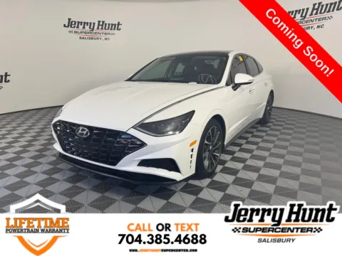 White 2022 Hyundai Sonata Limited for sale in Salisbury, NC
