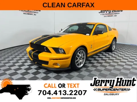 Orange 2009 Ford Mustang Shelby GT500 for sale in Salisbury, NC