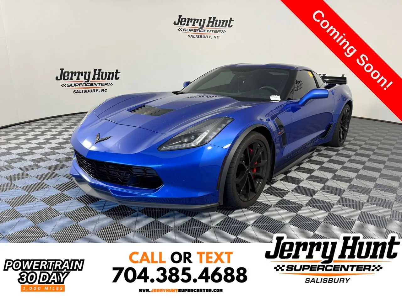 Blue 2019 Chevrolet Corvette Grand Sport for sale in Salisbury, NC
