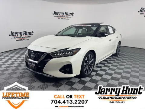 White 2023 Nissan Maxima Platinum for sale in Salisbury, NC
