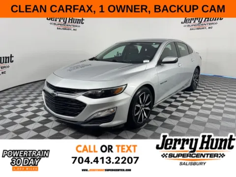 Silver 2020 Chevrolet Malibu RS for sale in Salisbury, NC
