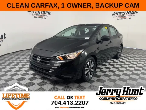 Black 2024 Nissan Versa 1.6 S for sale in Salisbury, NC