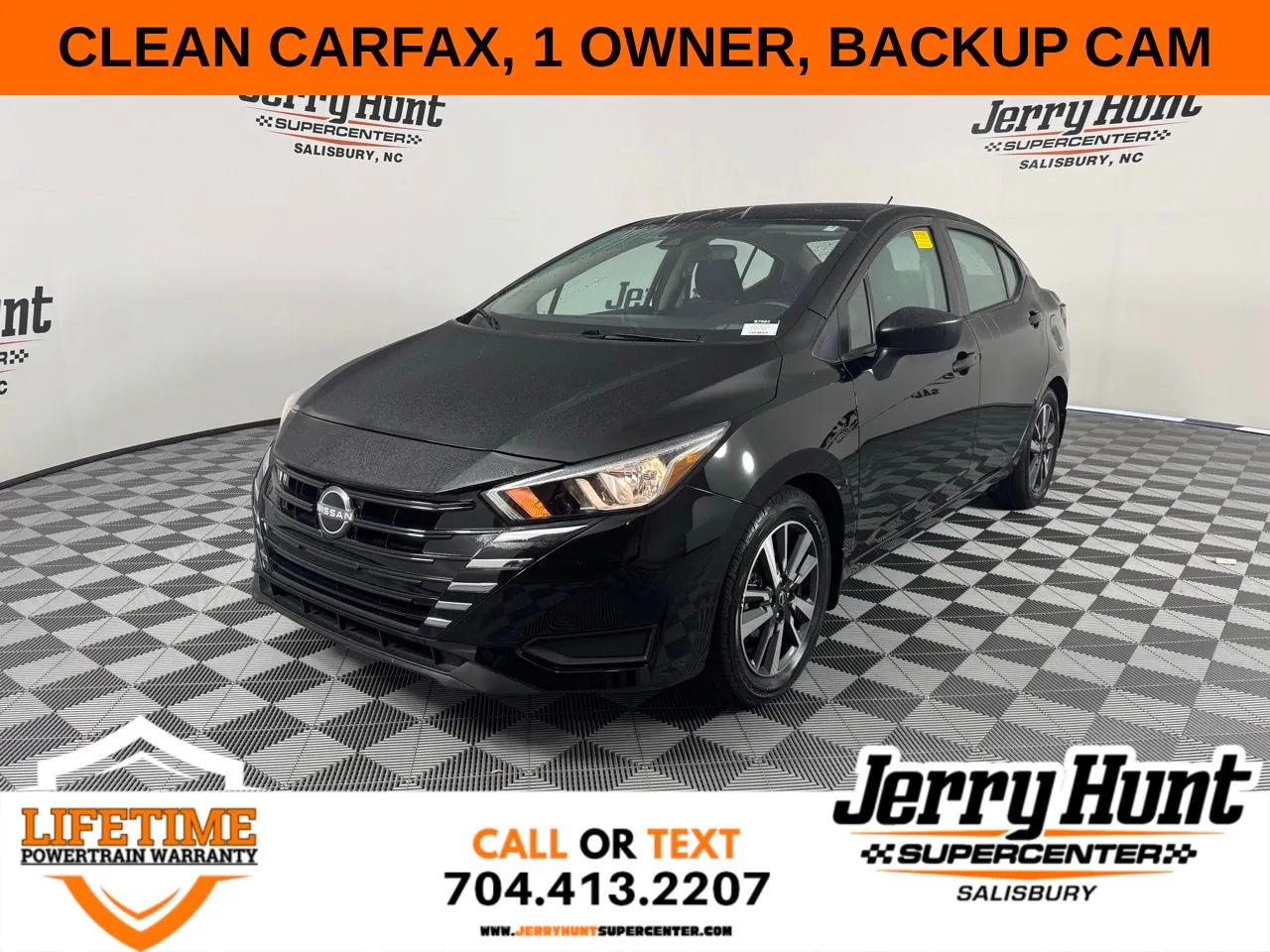 Black 2024 Nissan Versa 1.6 S for sale in Salisbury, NC