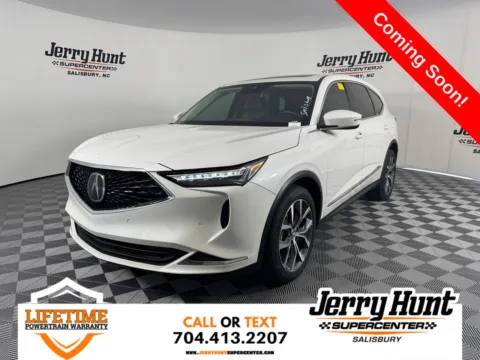 White 2024 Acura MDX Technology for sale in Salisbury, NC