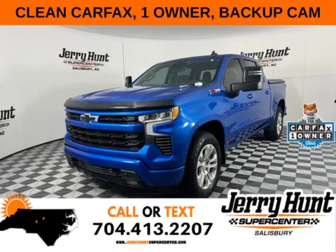 Blue 2023 Chevrolet Silverado 1500 RST for sale in Salisbury, NC