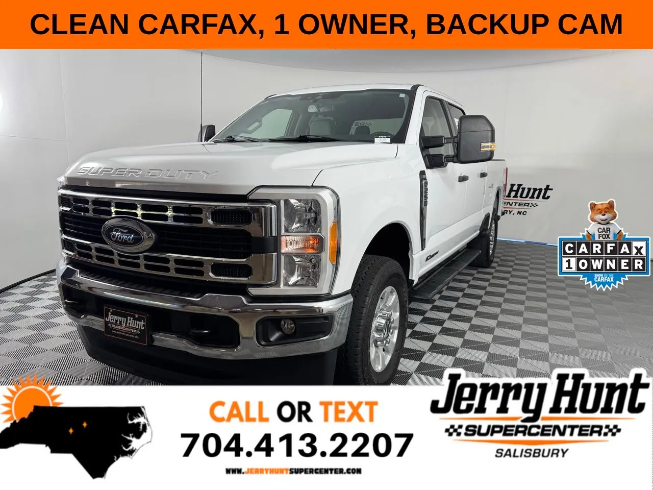 White 2023 Ford F-250SD XLT for sale in Salisbury, NC
