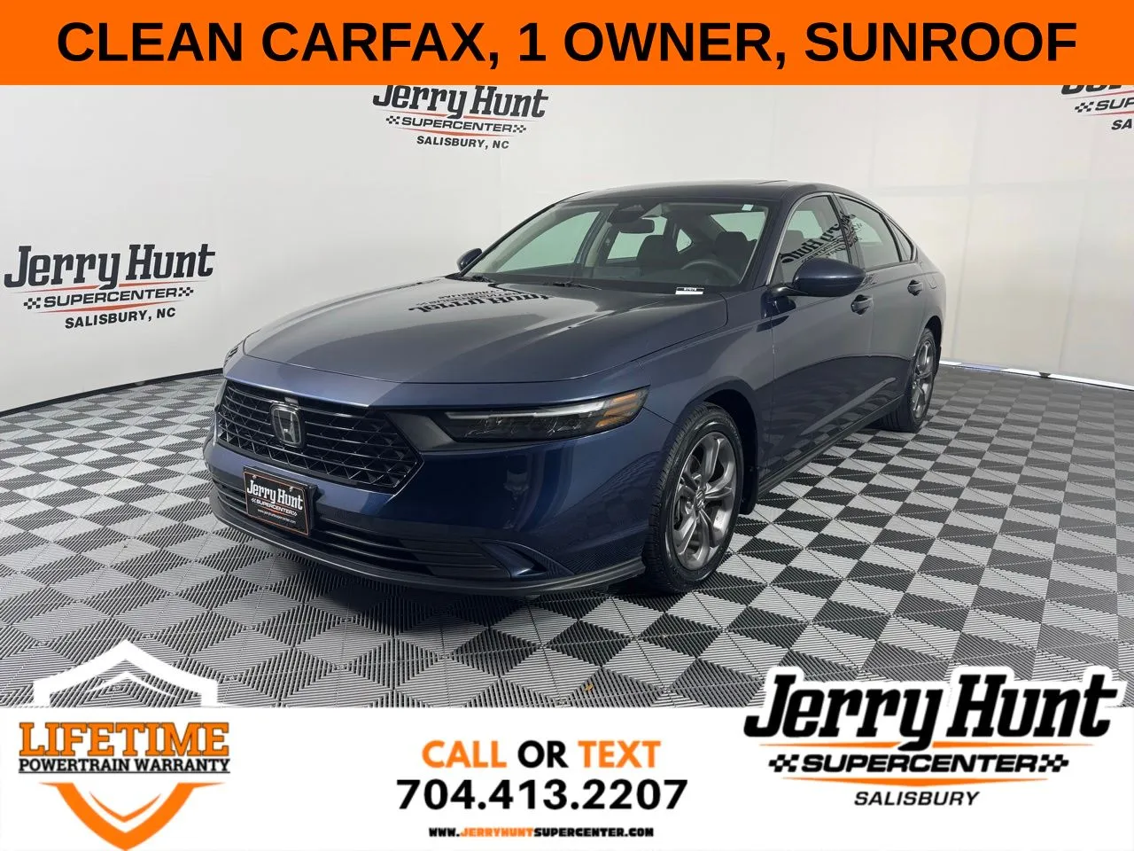 Used 2024 Honda Accord EX for sale in Salisbury, NC at Jerry Hunt
