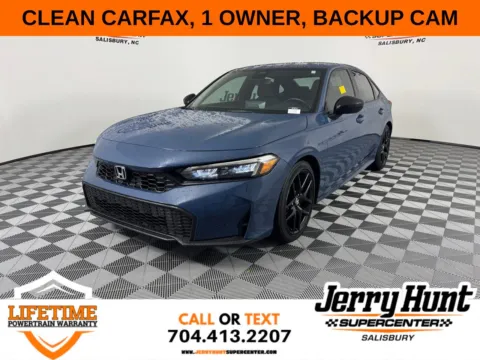 Blue 2025 Honda Civic Sport for sale in Salisbury, NC