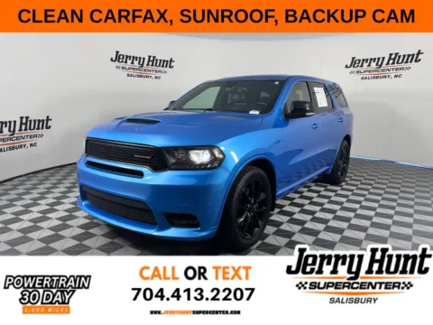 Blue 2018 Dodge Durango R/T for sale in Salisbury, NC