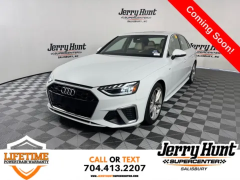 White 2023 Audi A4 45 S line Premium Plus for sale in Salisbury, NC