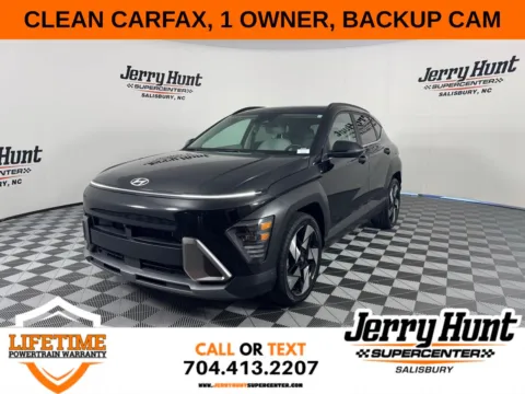Black 2024 Hyundai Kona Limited for sale in Salisbury, NC