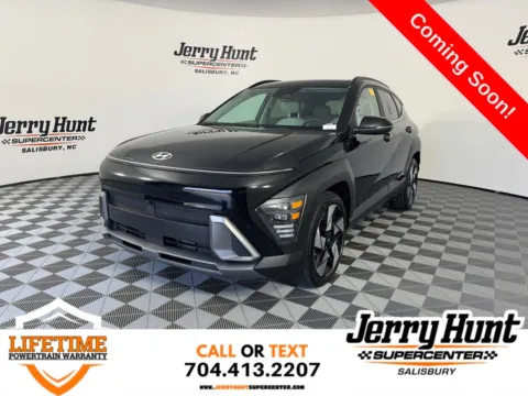 Black 2024 Hyundai Kona Limited for sale in Salisbury, NC