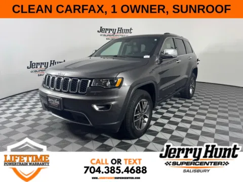 Gray 2021 Jeep Grand Cherokee Limited for sale in Salisbury, NC