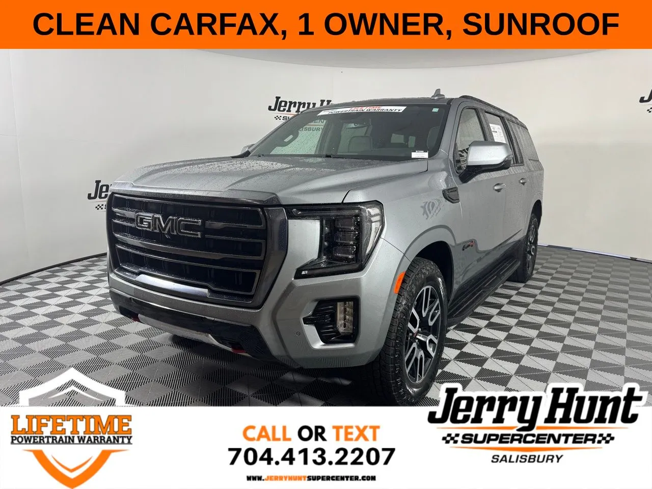 Gray 2023 GMC Yukon XL AT4 for sale in Salisbury, NC