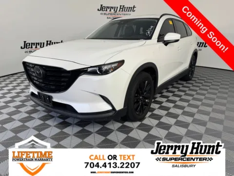 White 2022 Mazda CX-9 Touring Plus for sale in Salisbury, NC