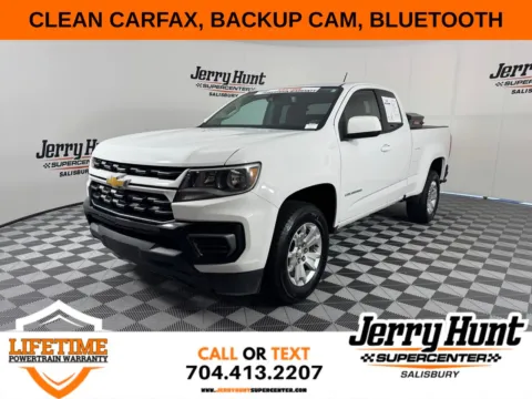 White 2021 Chevrolet Colorado LT for sale in Salisbury, NC
