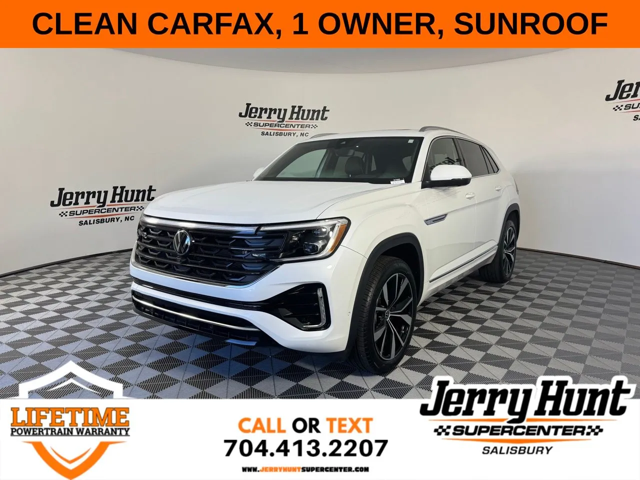 White 2025 Volkswagen Atlas Cross Sport 2.0T SEL Premium R-Line for sale in Salisbury, NC