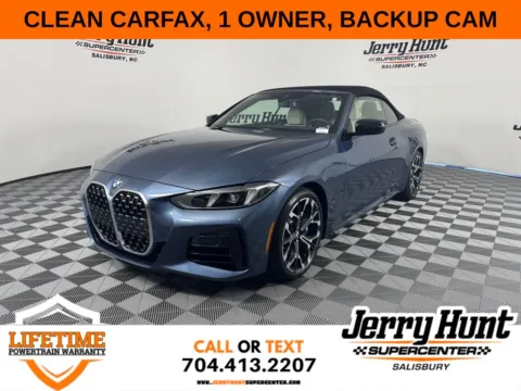 Blue 2025 BMW 4 Series 430i for sale in Salisbury, NC