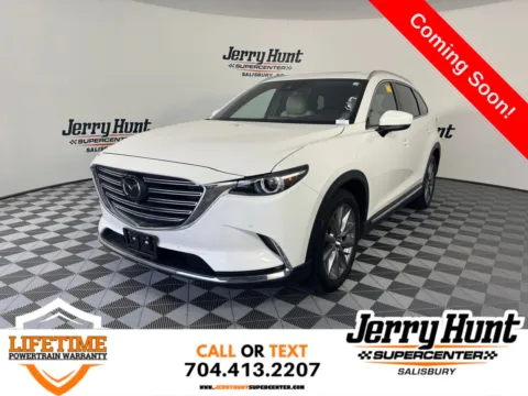 White 2023 Mazda CX-9 Grand Touring for sale in Salisbury, NC
