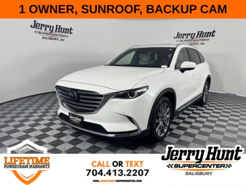 White 2023 Mazda CX-9 Grand Touring for sale in Salisbury, NC
