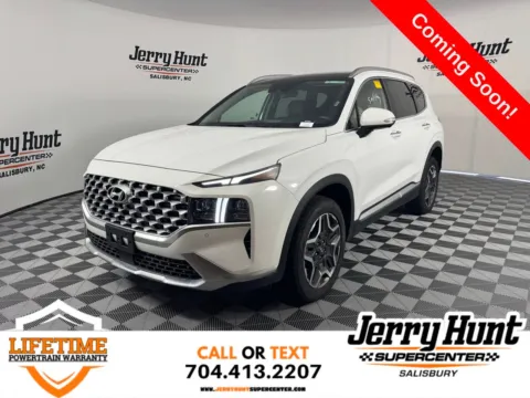 White 2023 Hyundai Santa Fe Limited for sale in Salisbury, NC
