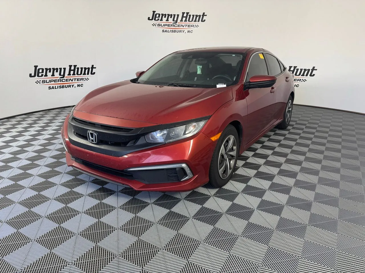 Red 2020 Honda Civic LX for sale in Salisbury, NC