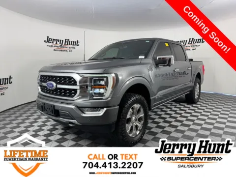 Gray 2021 Ford F-150 Platinum for sale in Salisbury, NC