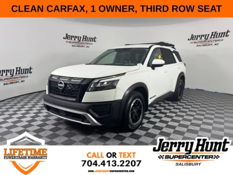 White 2023 Nissan Pathfinder Rock Creek for sale in Salisbury, NC